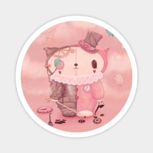 Steam Punk Cute Bear Magnet